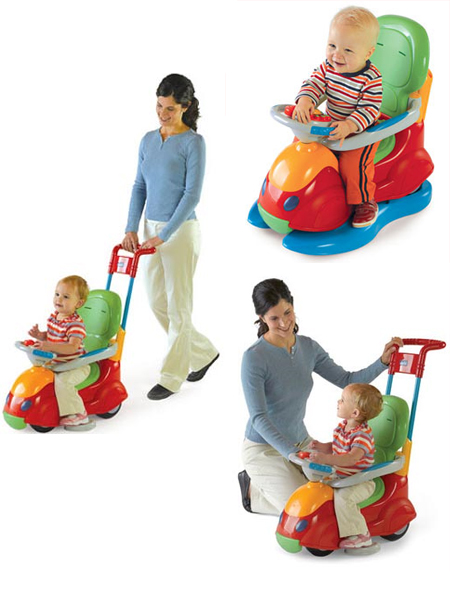 chicco 4 in 1 ride on car