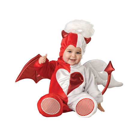 little devil baby costume