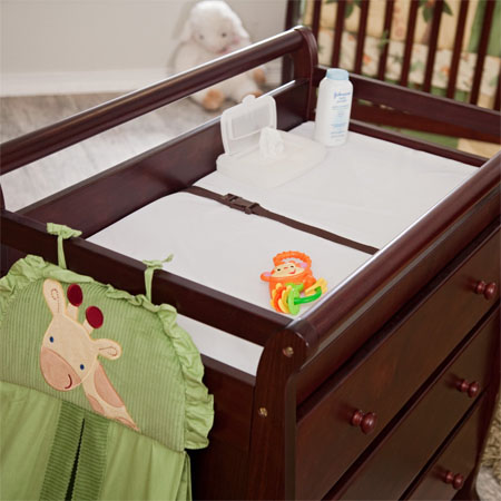 3 drawer changing table