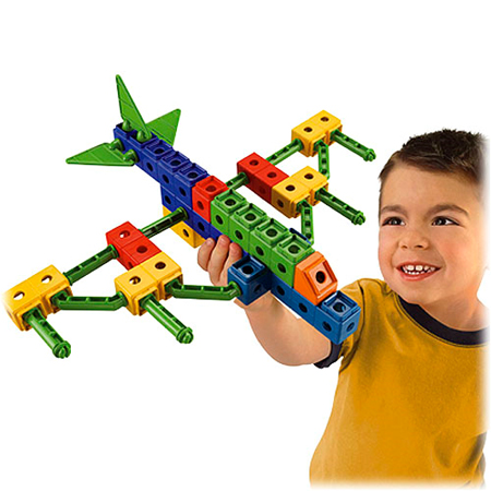 trio airplane building set