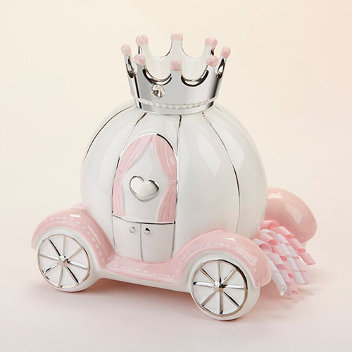 Baby Aspen Little Princess Ceramic Piggy Bank