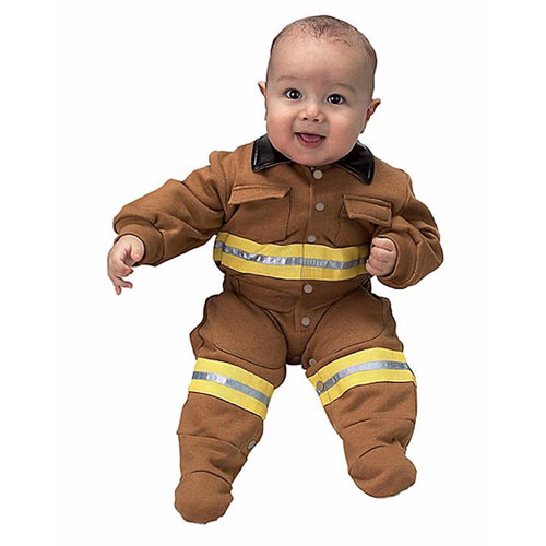 Baby Firefighter Costume - Top 20 Baby and Toddler Halloween Costumes