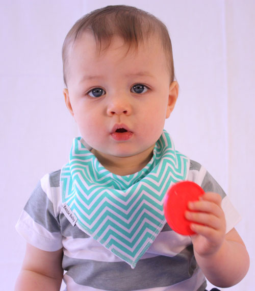 Banda Bib II Collection : Colorful and Cute Bandana Style Drool Bib