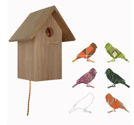 Birdhouse Lamp from Enfant Terrible Shop