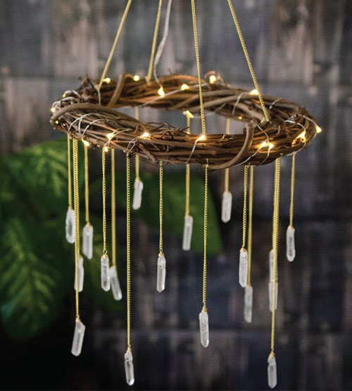 Gorgeous Bohemian Style Nursery Chandelier by Blue Lotus Designs Shop