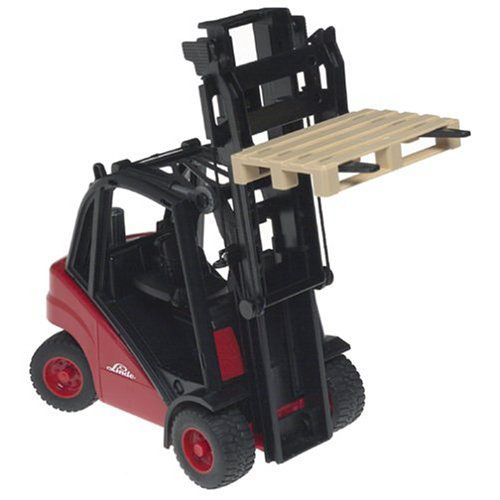 Bruder Toys Linde Forklift with Pallet