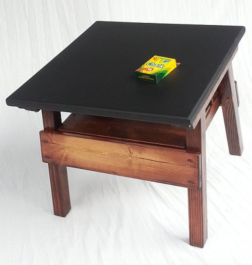 Childrens' Furniture Chalkboard Game Table Activity