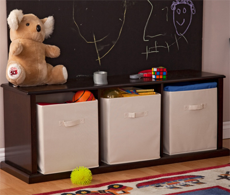 classic playtime storage bench