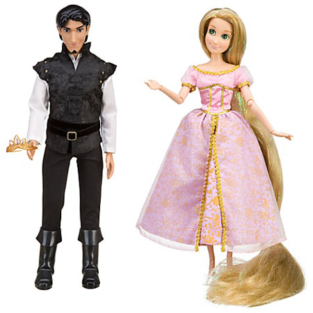 Disney Tangled Rapunzel and Flynn Doll Set