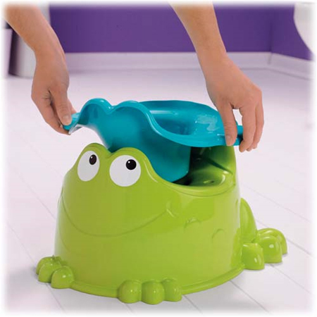 Enjoyable and Easy to Train Precious Planet Froggy Friend Potty