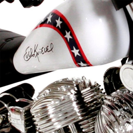 Evel Knievel Classic Motorcycle Turns Your Kids Into A Legendary American Hero