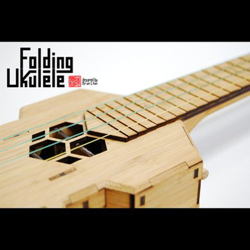 Folding Ukulele by Brian Chan