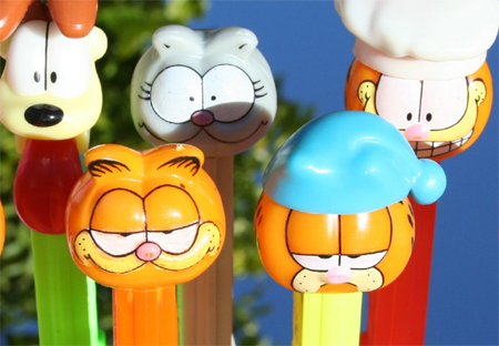 Garfield with Visor Pez Dispenser