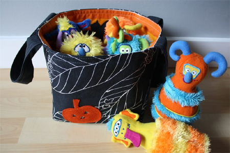 Halloween Bucket baby stuff carrier