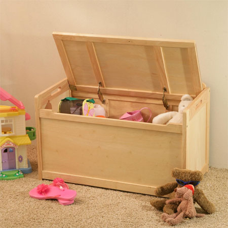 beechwood toy chest