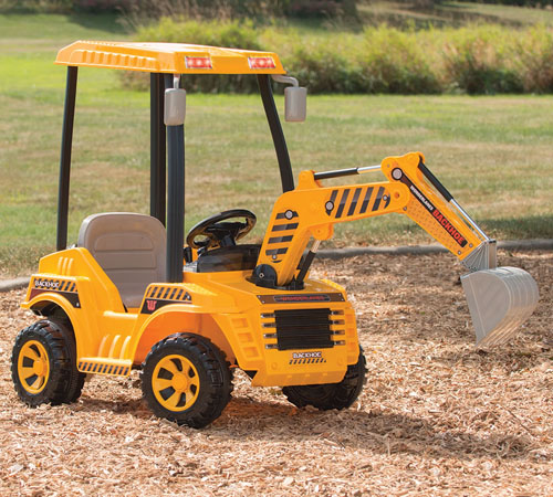 Motorized Dirt Digger for Your Little Constructor