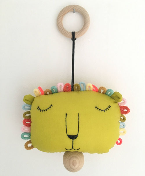 musical pull string stuffed animal