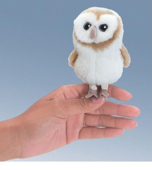 Owl Toys For Babies - Mini Barn Owl