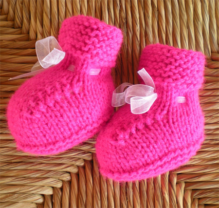 perfect fuchsia booties