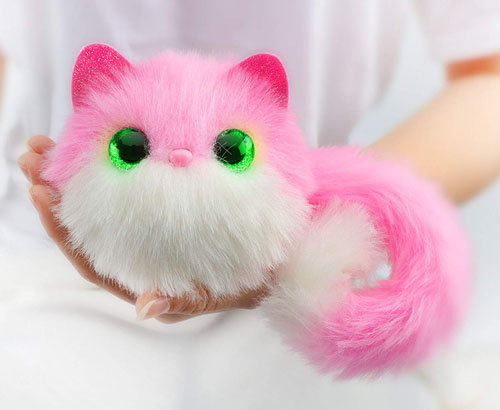 Pomsies Pinky Plush Interactive Pet in White Makes Purrrfect Christmas Toys of 2018