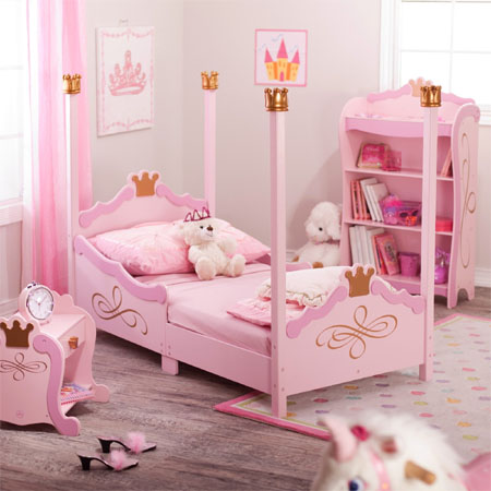 princess toddler bedside table