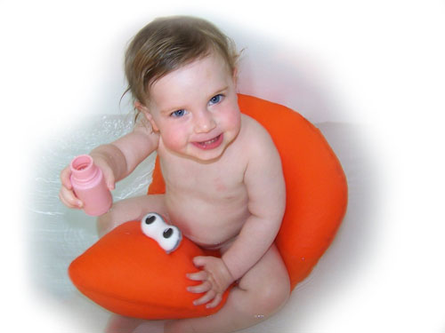 Shibaba Cushioned Baby Toddler Bath Seat