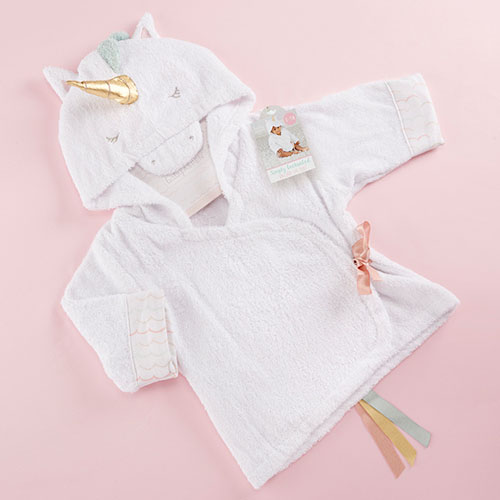 Cute Unicorn Hooded Robe to Keep Your Baby Warm and Dry