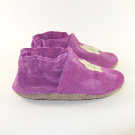 soft soled baby shoe