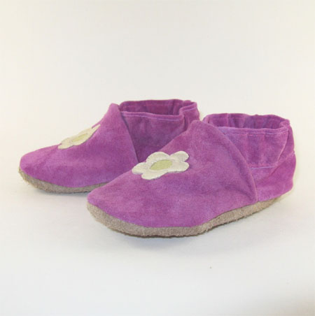 soft soled baby shoe