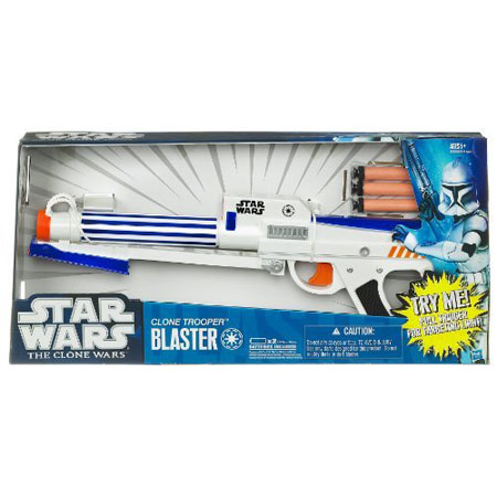 Star Wars Clone Wars Electronic Blaster Clone Trooper