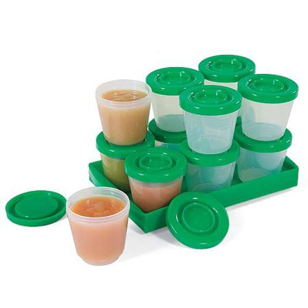 Stay-Fresh Baby Food Containers 12 Pack