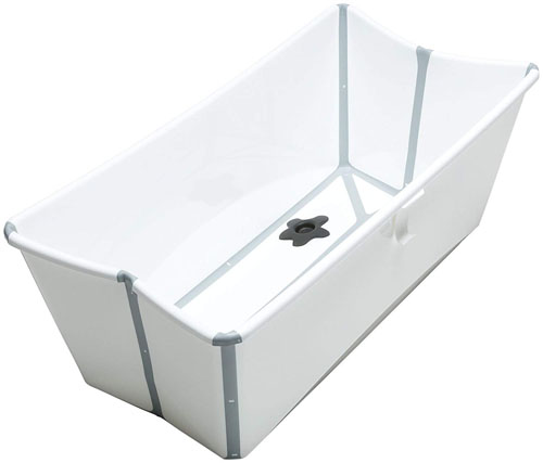 Stokke Flexi Bath - Foldable Little Bathtub for Traveling with a Baby