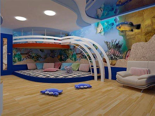 Aquatic Kids Bedroom