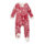 Cute Red Holiday Stockings Organic Sleep & Play Pajamas for Your Little Angel