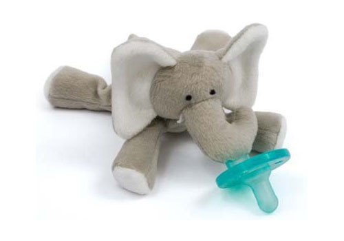 Wubbanub Plush Toy Pacifier - Elephant