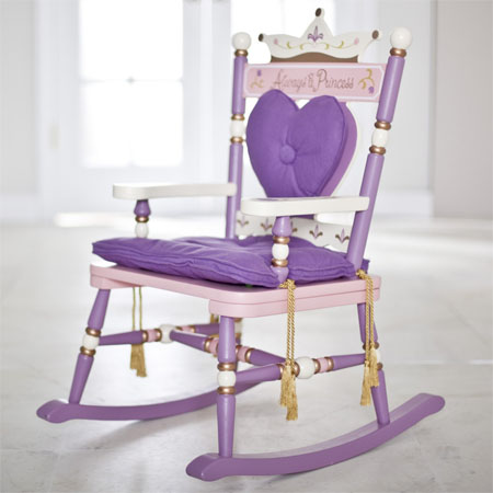 princess chair for little girl